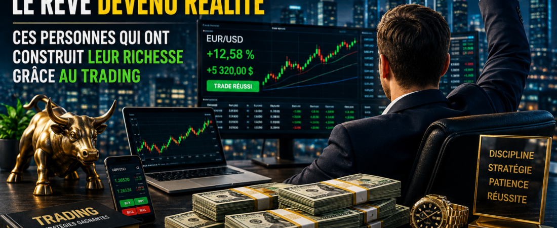 Le Forex : Ces Personnes Qui Sont Devenues Riches Grâce au Trading