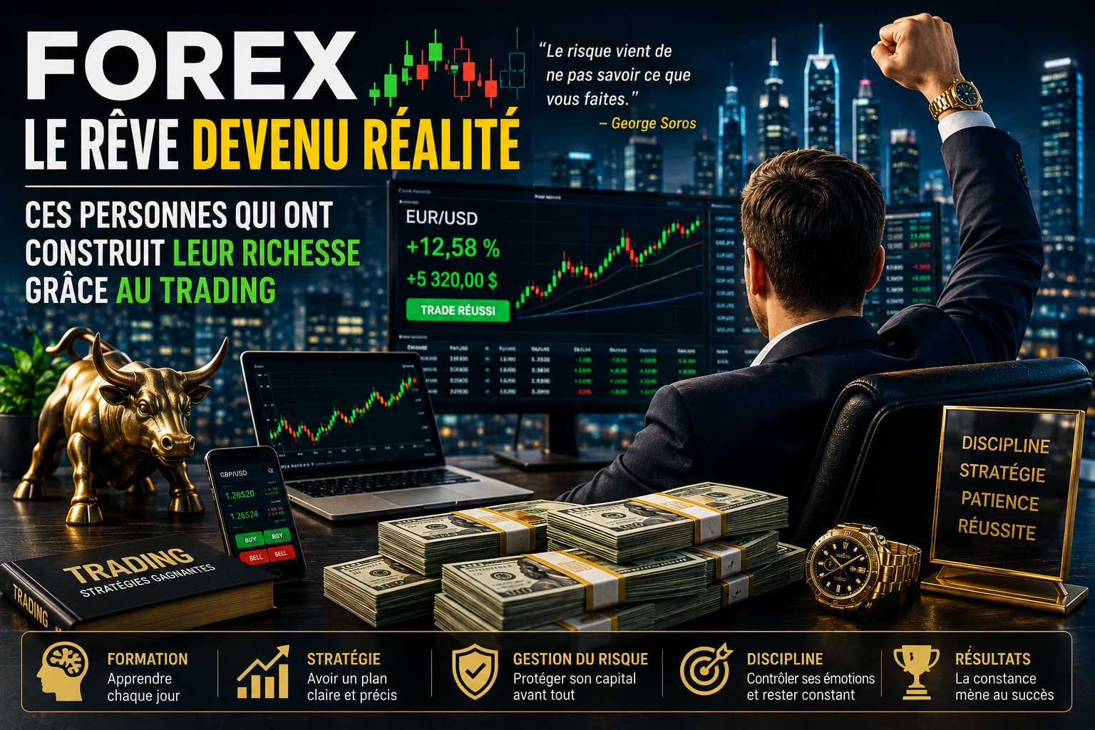 Le Forex : Ces Personnes Qui Sont Devenues Riches Grâce au Trading