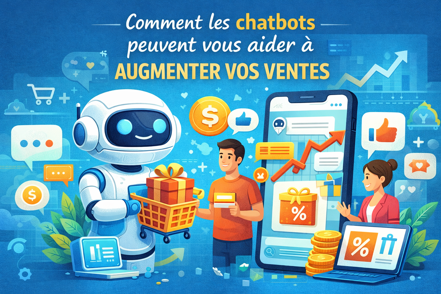 Comment les Chatbots Peuvent Vous Aider à Augmenter Vos Ventes