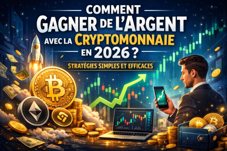 Comment Gagner de l’Argent avec la Cryptomonnaie en 2026